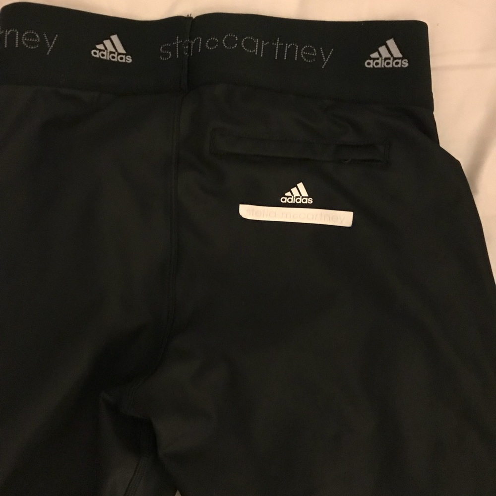 Stella McCartney for adidas crop black yoga pant